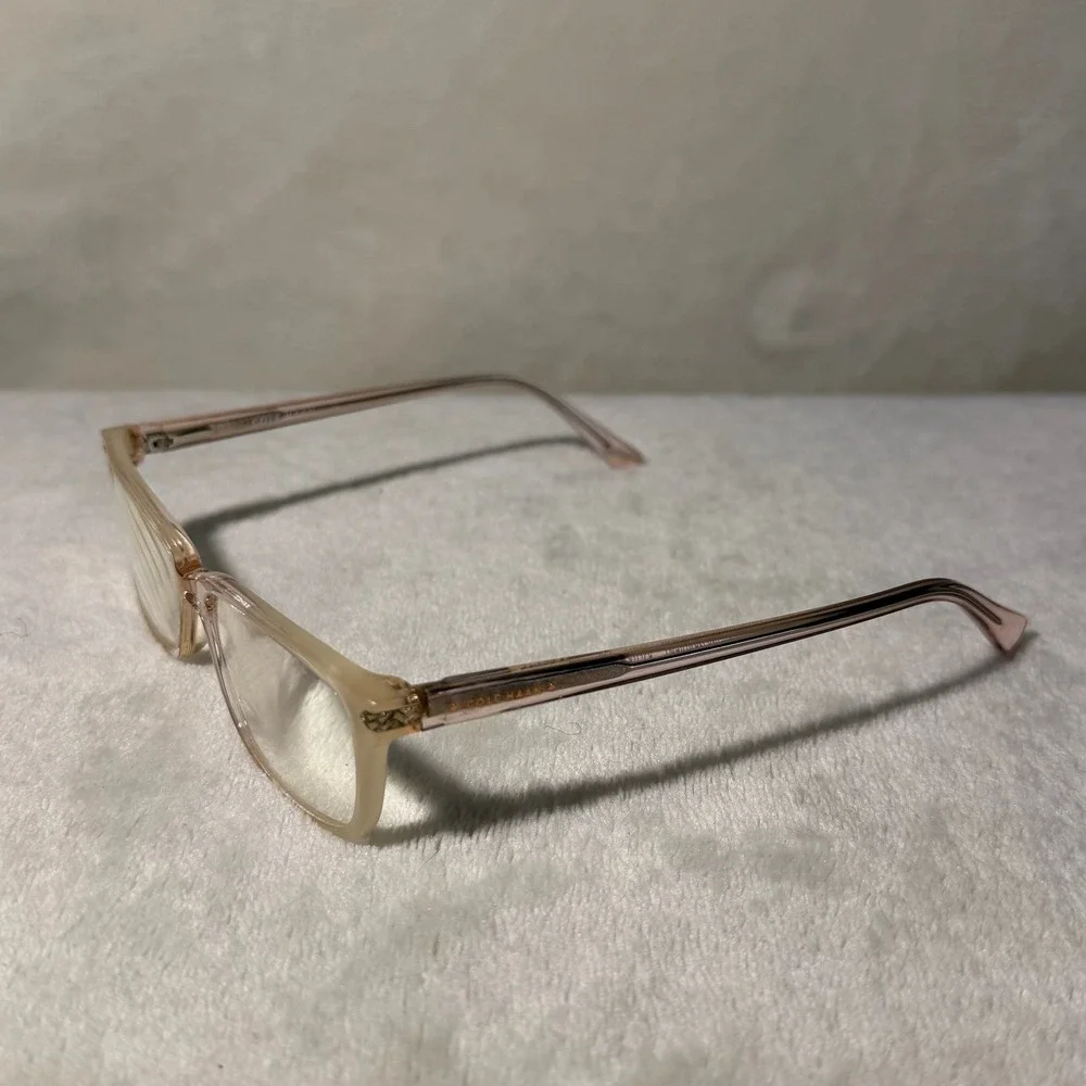 Cole Haan Eyeglass Frames Rectangular As Is Glasses Prescription Left In